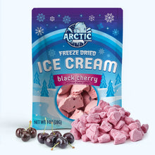 Load image into Gallery viewer, Freeze Dried Ice Cream That Does Not Melt (Bits) Black Cherry