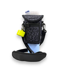 Load image into Gallery viewer, Black Leopard Wrap Around Drink Pocket
