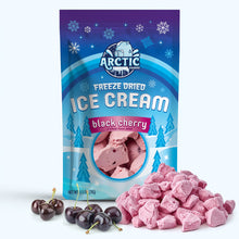 Load image into Gallery viewer, Freeze Dried Ice Cream That Does Not Melt (Bits) Black Cherry
