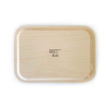 Load image into Gallery viewer, Bloom in Blue Tray | wood and melamine | 17" x 13" | Sweetgum