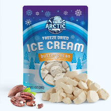Load image into Gallery viewer, Freeze Dried Ice Cream That Does Not Melt (Bits) Butter Pecan