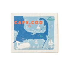 Load image into Gallery viewer, Cape Cod Swedish Dishcloth | Blue | Sweetgum Home