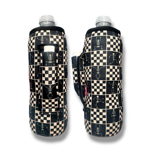 Checkered Skeletons 16-24oz Soda & Water Bottle / Tallboy Can Handler™