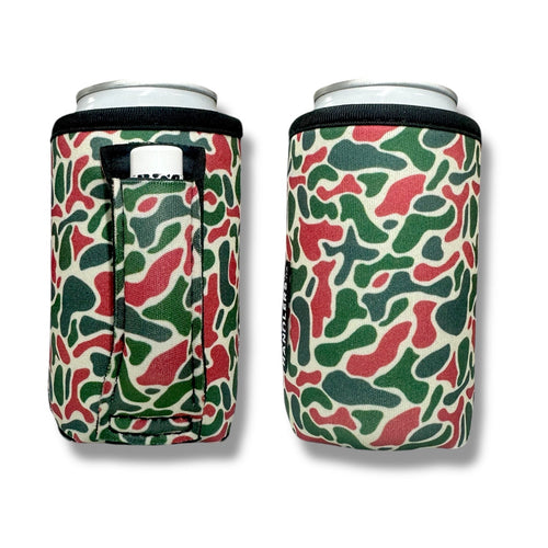Christmas Camo 12oz Regular Can Handler™