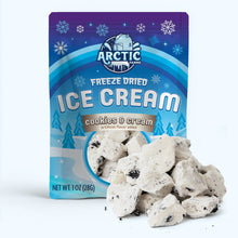 Load image into Gallery viewer, Freeze Dried Ice Cream That Does Not Melt (Bits) Cookies &amp; Cream