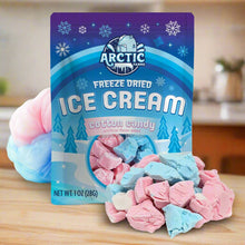 Load image into Gallery viewer, Freeze Dried Ice Cream That Does Not Melt (Bits) Cotton Candy Mix