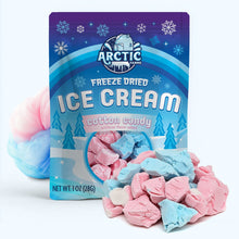 Load image into Gallery viewer, Freeze Dried Ice Cream That Does Not Melt (Bits) Cotton Candy Mix