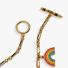 Load image into Gallery viewer, Crayola 'Teaching Is A Work Of Heart' Toggle Bracelet
