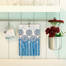 Load image into Gallery viewer, Sustainable Cutting Board | Bloom in Blue