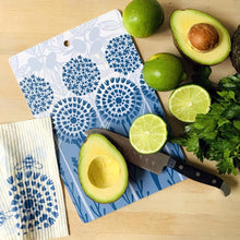 Load image into Gallery viewer, Sustainable Cutting Board | Bloom in Blue