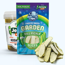 Load image into Gallery viewer, Freeze Dried Kosher Dill Pickle Slices from Jersey Pickles