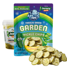 Load image into Gallery viewer, Freeze Dried Pickle Chips (Firecracker - Mild Hot) from Jersey Pickles