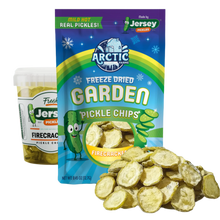 Load image into Gallery viewer, Freeze Dried Pickle Chips (Firecracker - Mild Hot) from Jersey Pickles