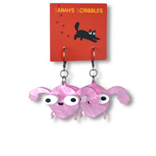 Load image into Gallery viewer, Sarah's Scribbles Uterus Earrings
