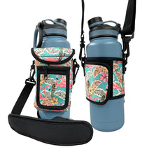 Load image into Gallery viewer, Hawaiian Flamingo Wrap Around Drink Pocket