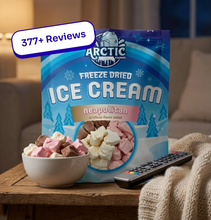 Load image into Gallery viewer, Freeze Dried Ice Cream That Does Not Melt (Bits) Neapolitan