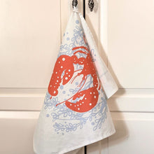 Load image into Gallery viewer, Maine Lobster Tea Towel | Nantucket Red