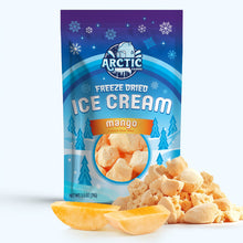 Load image into Gallery viewer, Freeze Dried Ice Cream That Does Not Melt (Bits) Mango