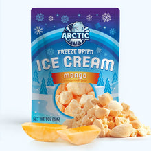 Load image into Gallery viewer, Freeze Dried Ice Cream That Does Not Melt (Bits) Mango