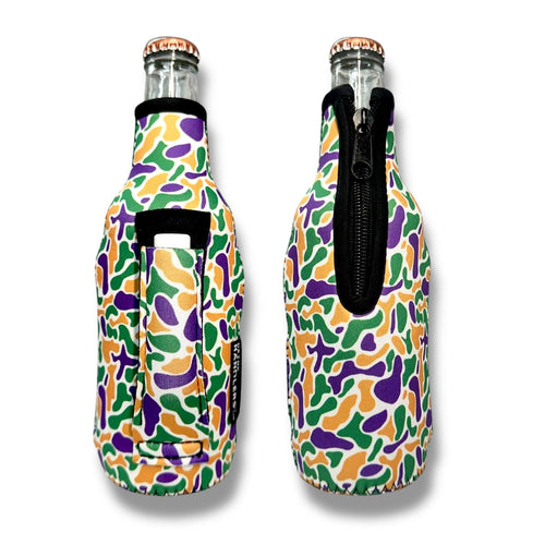 Mardi Gras Camo 12oz Bottleneck Handler™