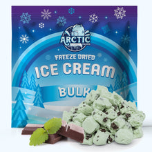 Load image into Gallery viewer, Freeze Dried Ice Cream That Does Not Melt (Bits) Mint Chip