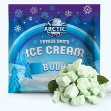Load image into Gallery viewer, Freeze Dried Ice Cream That Does Not Melt (Bits) Mint