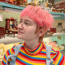 Load image into Gallery viewer, Teeny Tiny 1/2" Chef's Knife Earrings in Silver