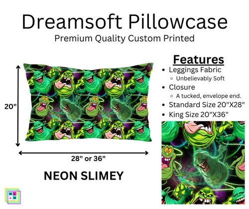Neon Slimey Dreamsoft Pillowcase by ML&M