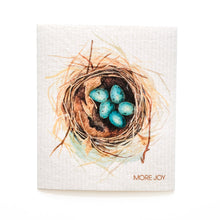 Load image into Gallery viewer, Nest with Eggs  Swedish Dishcloth