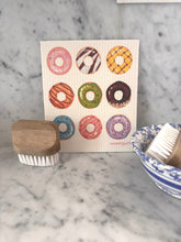 Load image into Gallery viewer, Nine Donuts Swedish dishcloth | Multi-color