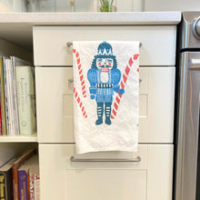 Load image into Gallery viewer, Nutcracker Tea Towel + 1 Swedish Dishcloth Bundle