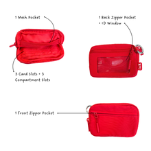 Load image into Gallery viewer, The Original Iris Wallet (#8036-1) Nylon Zipper Wallet for Everyday Use - By Iris &amp; Rainbow