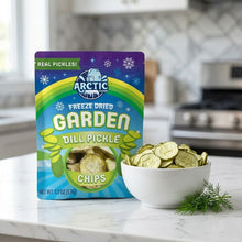 Load image into Gallery viewer, Freeze Dried Dill Pickle Chips (Less Salty)