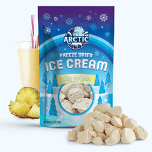 Load image into Gallery viewer, Freeze Dried Ice Cream That Does Not Melt (Bits) Pina Colada