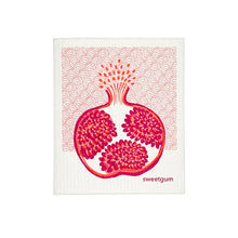 Load image into Gallery viewer, Pomegranate Swedish Dishcloth