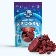 Load image into Gallery viewer, Freeze Dried Ice Cream That Does Not Melt (Bits) Red Velvet Cake