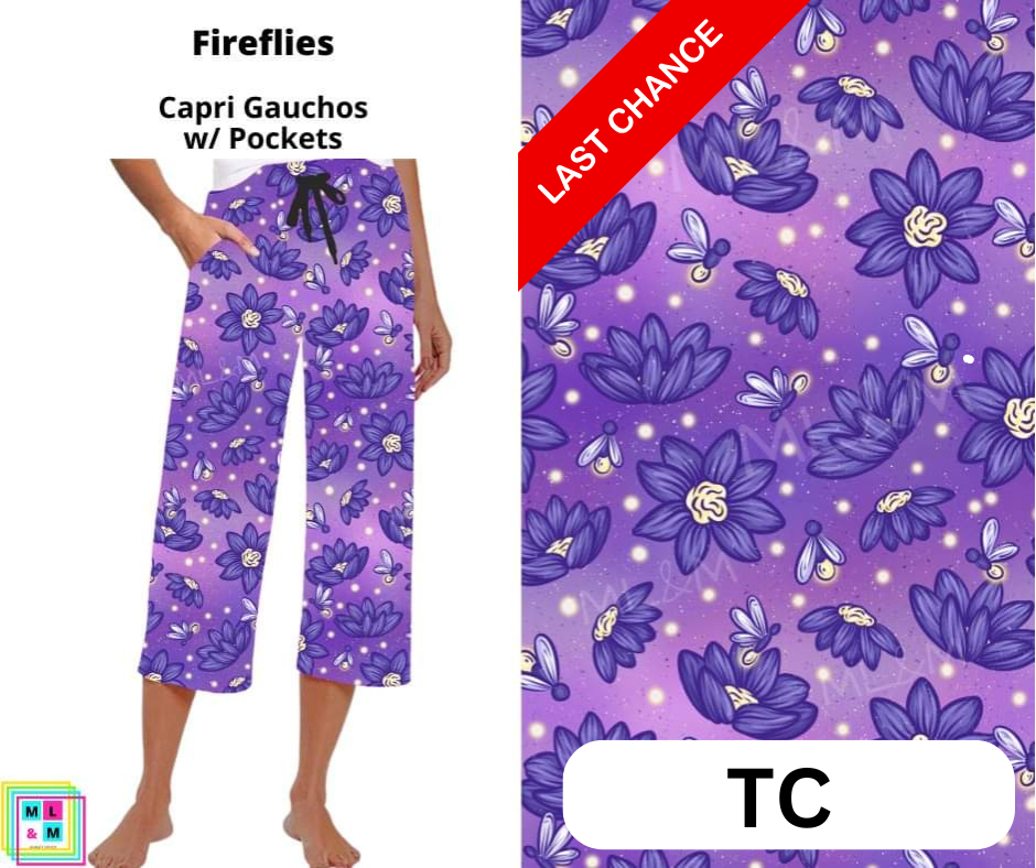 Fireflies Capri Gauchos