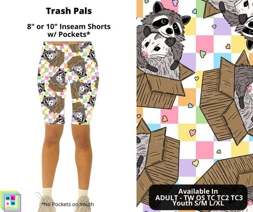 Trash Pals Shorts by ML&M