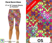 Load image into Gallery viewer, Floral Burst Glass Shorts by ML&amp;M