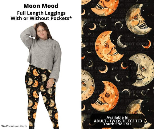 Mood Moon Full Length Leggings w/ Pockets by ML&M