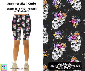 Summer Skull Cutie Shorts by ML&M