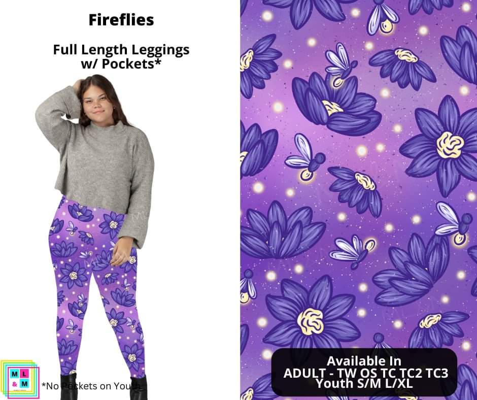 Fireflies Full Length Leggings w/ Pockets