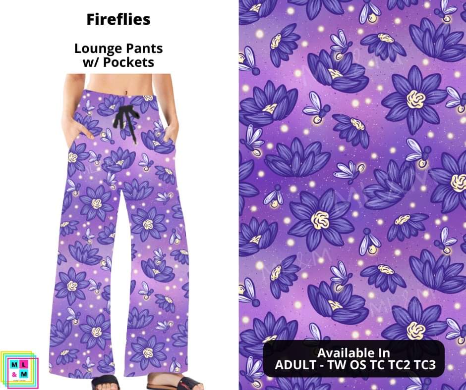 Fireflies Full Length Lounge Pants