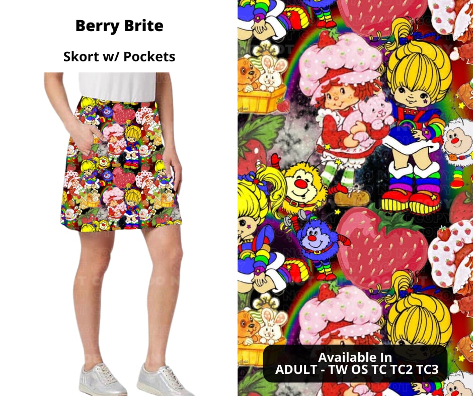 Berry Brite Skort by ML&M