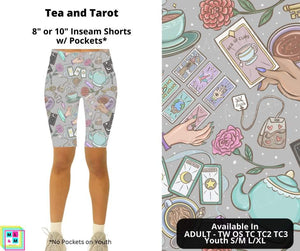 Tea and Tarot Shorts by ML&M