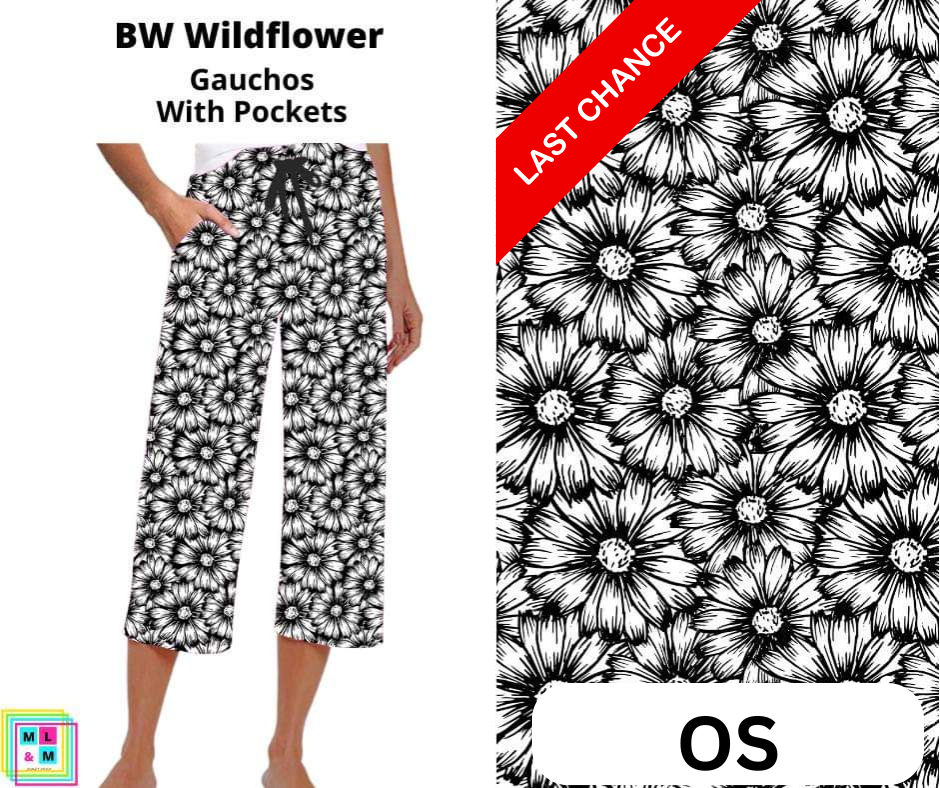 BW Wildflower Capri Gauchos By ML&M