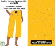 Load image into Gallery viewer, Marigold Capri Gauchos