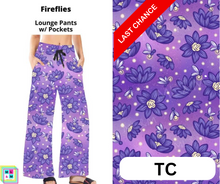 Load image into Gallery viewer, Fireflies Full Length Lounge Pants