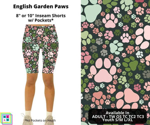 English Garden Paws Shorts by ML&M