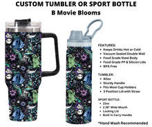 Load image into Gallery viewer, B Movie Blooms Custom Sport Bottle